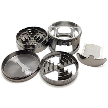 Çekmeceli 60mm. Tütün Baharat Herbal Öğütücüsü Parçalayıcı pz38gr