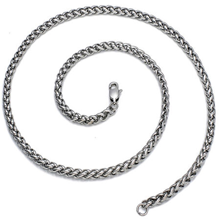 Chavin 50 cm. 5 mm. Burgu Çelik Erkek Zincir Kolye dg34-5