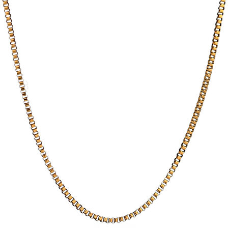 Chavin 50 cm. 3 mm. Gold Erkek Bayan Çelik Zincir da37sr