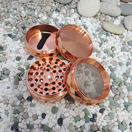 Rose 56 mm. Tütün Baharat Herbal Öğütücüsü Parçalayıcı rb81rs