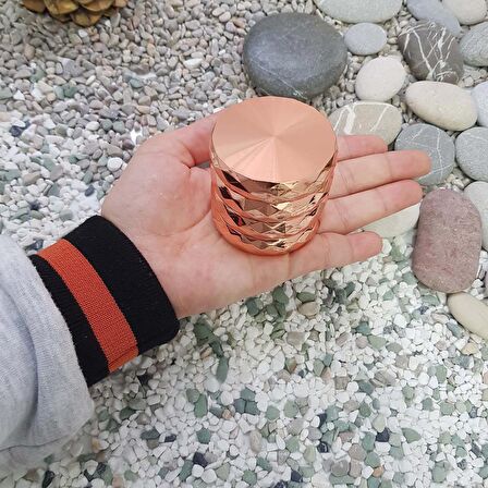 Rose 56 mm. Tütün Baharat Herbal Öğütücüsü Parçalayıcı rb81rs