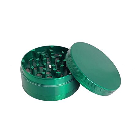 63 mm. Yeşil Baharat Tütün Herbal Öğütücüsü Parçalayıcı ps91ys