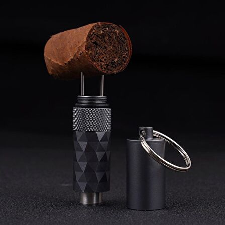 Cigarism Gri 7 cm Puro Delici Geçiş İğnesi rc67