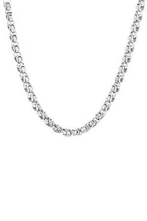 Chavin Gri 60 cm. 6 mm. Erkek Çelik Zincir et75by