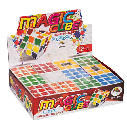 Chavin 12 Adet Zeka Küpü Magic Cube 