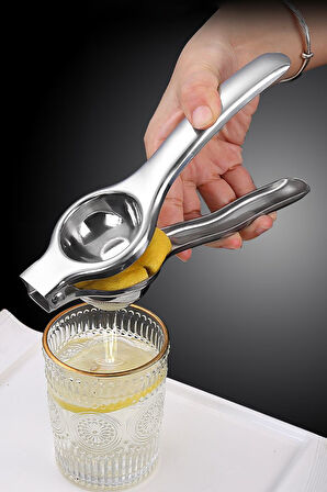 Komple 304 Paslanmaz Çelik Limon Narenciye Sıkacağı mt126