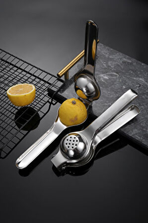 Komple 304 Paslanmaz Çelik Limon Narenciye Sıkacağı mt126