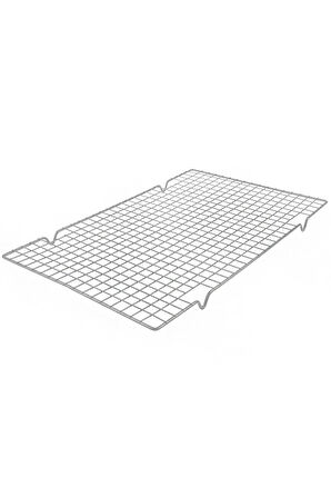 Çelik 41x26 cm Soğutma Glaso Teli Servis Sunum Sos Izgarası Fırın Teli mt121