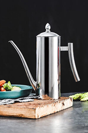 304 Çelik 880 ml Yağdanlık Sosluk Sirkelik cin902