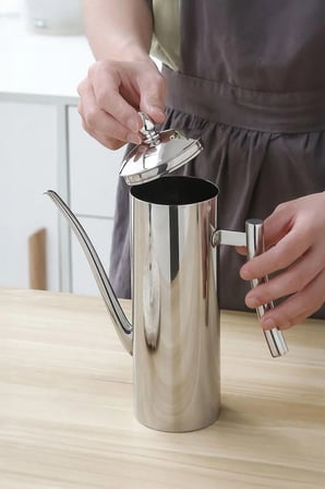 304 Çelik 880 ml Yağdanlık Sosluk Sirkelik cin902