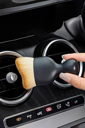 3 Adet Araç İç ve Dış Jant Temizleme Fırçası Oto Detay Klima Temizlik Fırça Set 