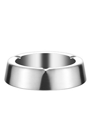 Çelik 12,5 cm Kafe Restaurant Lokanta Yuvarlak Kül Tablası Küllük  mt170by
