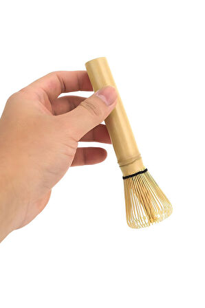 Bambu Matcha Çayı Karıştırıcı Fırça Bamboo Whisk Usucha Köpürtücü mt208