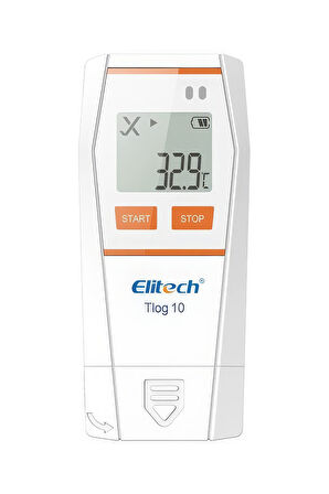 Elitech Hassas Sıcaklık Kayıt Cihazı Otomatik Rapor Datalogger Tlog10 thr378