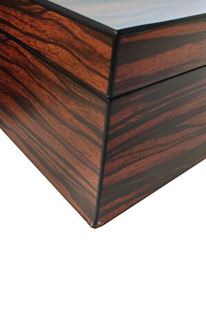 Falconetti Def olu Kahverengi Humidor Puro Kutusu rc18-d