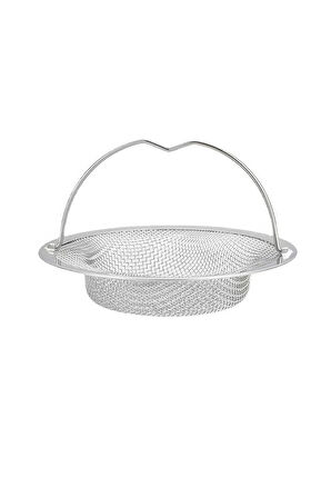 Çelik Mutfak Lavabo Atık Yemek Süzgeci 11 cm çap Gider Tıpası mt203