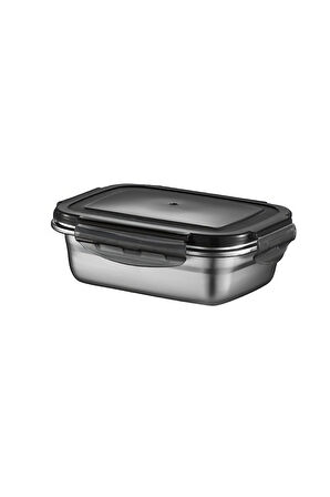 304 Çelik 550 ml Yemek Meyve Et Buzdolabı Beslenme Saklama Kabı mt111-55
