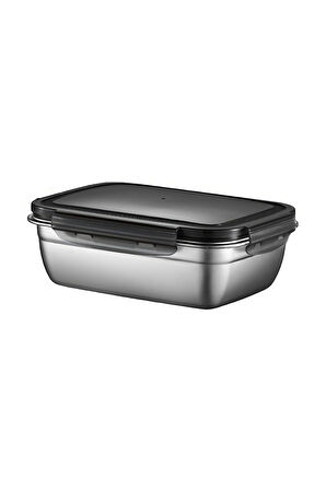 304 Çelik 850 ml Yemek Meyve Et Buzdolabı Beslenme Saklama Kabı mt111-85