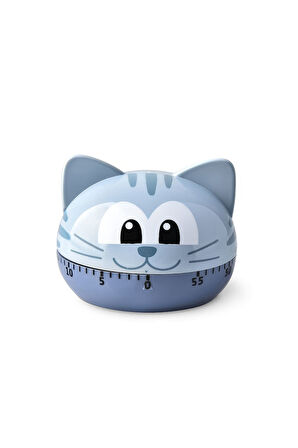 Kedi Model Mekanik Mutfak  Zamanlayıcı Timer Çocuklar için thr382