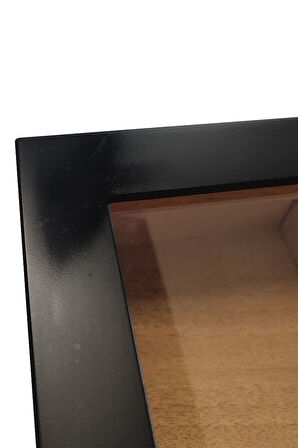 Falconetti Def olu Siyah Camlı Kısa Humidor Puro Kutusu rc06sy-d3