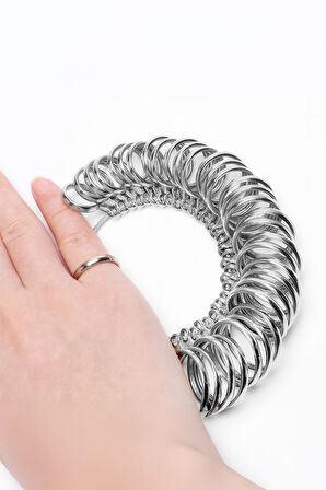 Türk Numarası Yüzük Ölçüm Aparatı Yüzük Ölçüsü Öğrenme Hesaplama Aparatı mt230