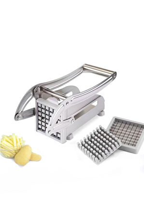 Çelik Patates Sebze Dilimleyici Küp Rende Doğrayıcı Dicer Kesici xmt212x