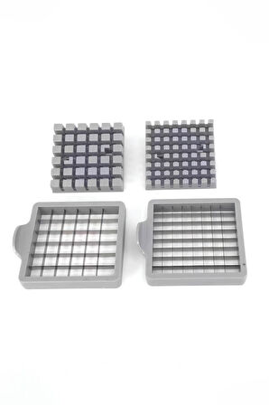 Çelik Patates Sebze Dilimleyici Küp Rende Doğrayıcı Dicer Kesici xmt212x