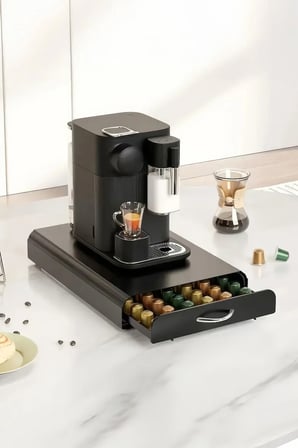 60 Adet Kapasiteli Nespresso Kapsül Kahve Standı Kahve Çekmecesi mt195sy