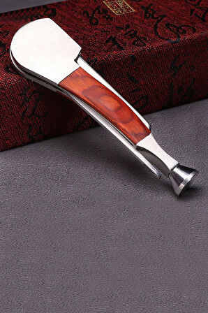 Ahşap Çelik Delici Bastırıcı Kazıyıcı Pipo Kaşığı pt38x