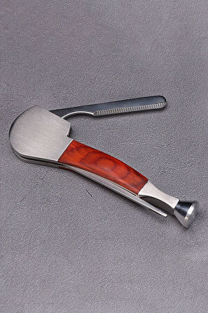 Ahşap Çelik Delici Bastırıcı Kazıyıcı Pipo Kaşığı pt38x