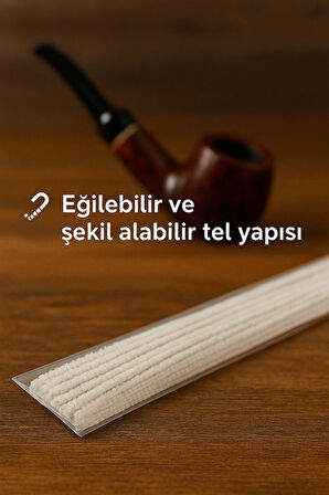 50 Adet 30 cm. Uzun Pipo Temizleme Fırçası pu39x