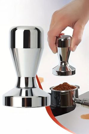 51 mm Komple Çelik Espresso Makinesi Tamperi Barista Ekipmanı mt137x