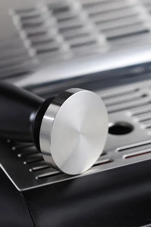304 Çelik 51 mm Klikli Sabit Basınçlı Espresso Makinesi Tamperi Barista Ekipmanı mt262sy