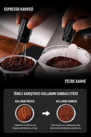 Espresso Makinası Needle Kahve Karıştırma iğnesi Espresso iğnesi mt263