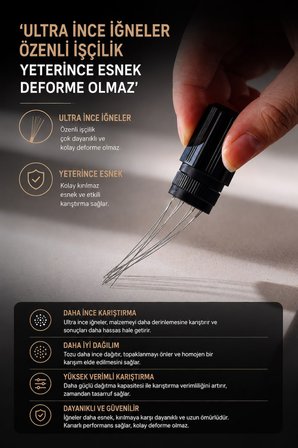 Espresso Makinası Needle Kahve Karıştırma iğnesi Espresso iğnesi mt263