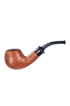 Falconetti 9 mm. Kahverengi Sandalwood Eğimli Sap Ahşap Pipo rd85