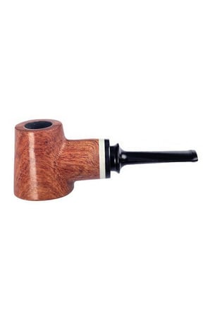 Falconetti 9 mm. Kahverengi Sandalwood Düz Sap Ahşap Pipo rd88khv