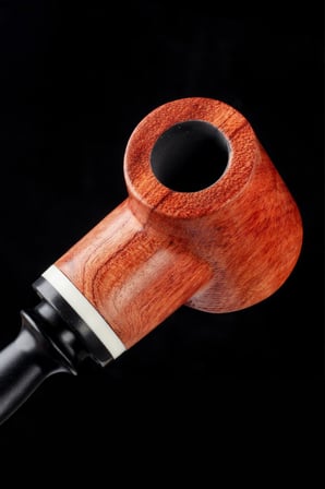 Falconetti 9 mm. Kahverengi Sandalwood Düz Sap Ahşap Pipo rd88khv