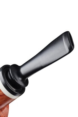 Falconetti 9 mm. Kahverengi Sandalwood Düz Sap Ahşap Pipo rd88khv