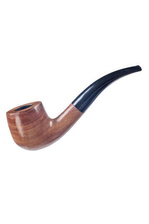 Falconetti 9 mm. Kahverengi Sandalwood Eğimli Sap Ahşap Pipo rd91