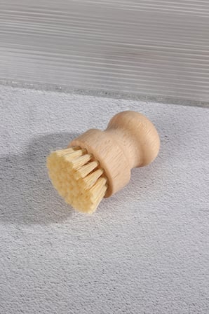 Çok Amaçlı Doğal Kıllı Patates Sebze Temizleme ve Bulaşık Banyo Fayans Ovma Fırçası mt301