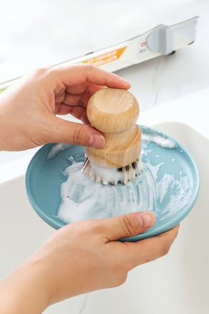 Patates Sebze Temizleme Bulaşık Banyo Fayans Ovma Hindistan Cevizi Palmiye Fırçası mt302