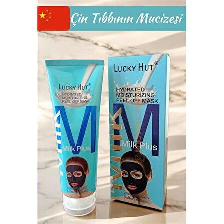 ModaCar LUCKY HUT Soyulan Yüz Maskesi Cilt Beyazlatıcı, Yumuşatıcı ve Esnekleştirici