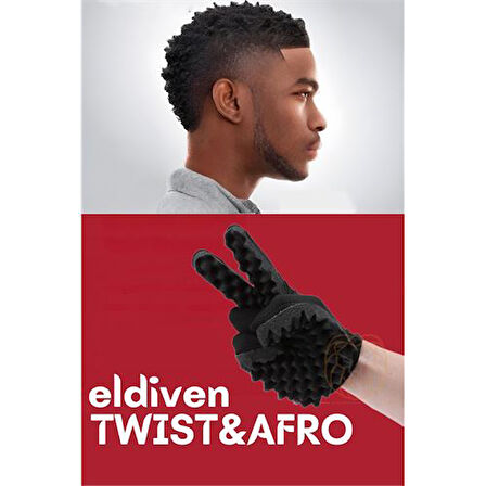 ModaCar Afro Twist Süngerli Saç Eldiveni