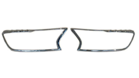 Ford Ranger 2012-2020 Far Çerçevesi Kaplama Krom