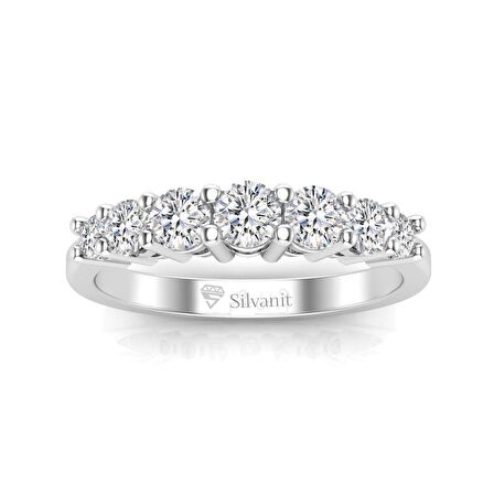 1,00 Karat Yarımtur Pırlanta Yüzük