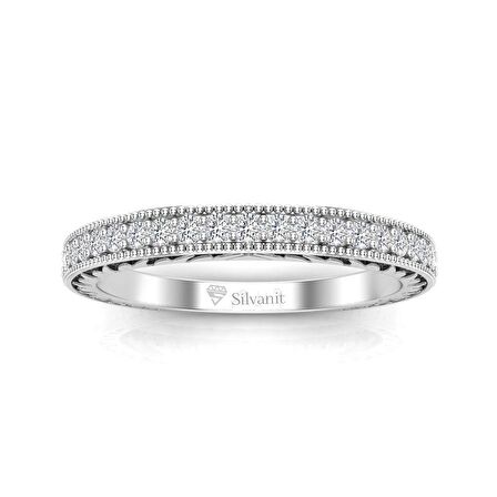 0,25 Karat Yarımtur Pırlanta Yüzük