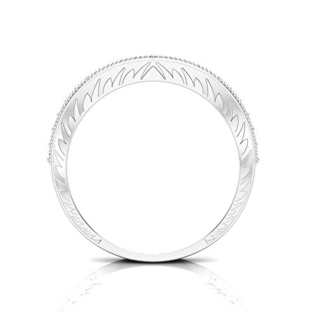 0,25 Karat Yarımtur Pırlanta Yüzük