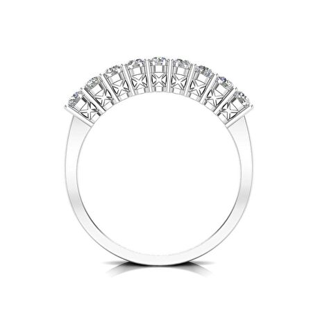 0,54 Karat Yarımtur Pırlanta Yüzük