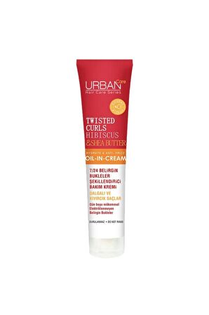 Twisted Curls Hibiscus & Shea Butter Durulanmayan Saç Bakım Kremi 175 Ml